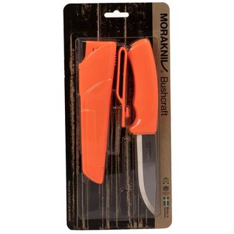 Coltello Mora Bushcraft Survival Arancione