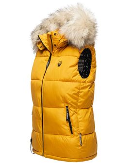 Gilet da donna Marikoo Eisflockchen, giallo