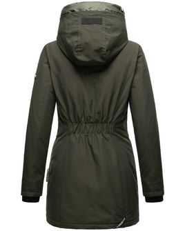 Navahoo giacca invernale da donna con cappuccio Freezestoorm, oliva