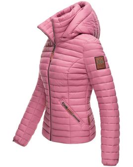 Marikoo LOWENBABY Giacca transitoria da donna con cappuccio, rosa scuro