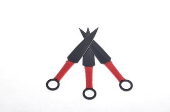 Coltelli da lancio mini lief, 16cm, 3 pezzi, nero