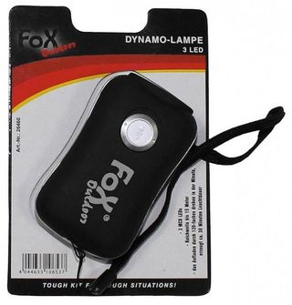 FOX Dynamo torcia 3 x LED, bianco