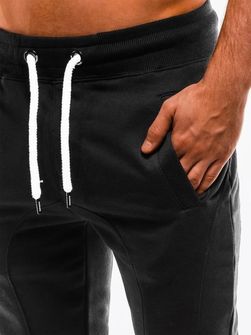 Pantaloni da uomo Ombre P867, nero