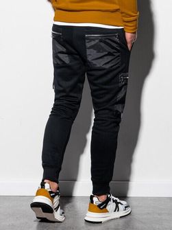 Pantaloni da uomo Ombre P917, nero