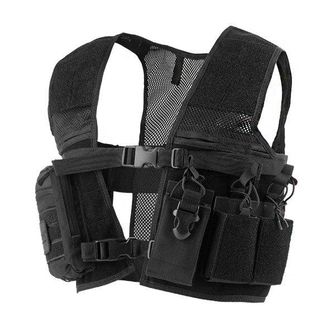 Gilet tattico Mil-Tec Security Combat, nero