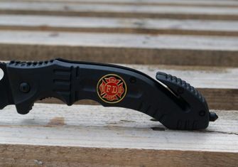 BÖKER® coltello pieghevole Magnum Fire Dept, nero 22,5cm