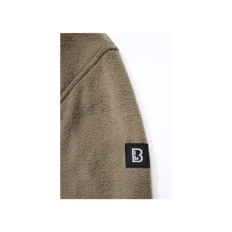 Brandit Fleece Giacca in pile Troyer, oliva