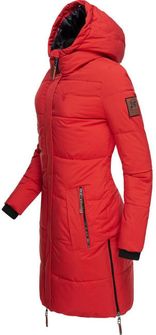 Navahoo Halina, giacca invernale da donna con cappuccio, rosso