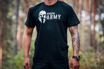 DRAGOWA maglietta corta spartan army, oliva 160g/m2