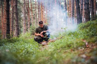 MFH US BDU pantaloni da uomo, woodland