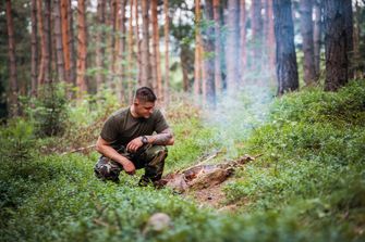 MFH US BDU pantaloni da uomo, HDT-camo