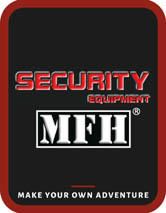 MFH Pro fondina cosciale per pistola, nero