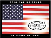 MFH US Elmetto con copertura, woodland