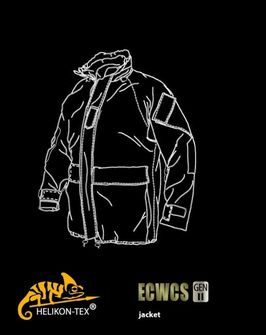 Helikon-Tex ECWCS Gen II giacca impermeabile, nera