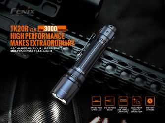 Torcia tattica ricaricabile Fenix TK20R V2.0
