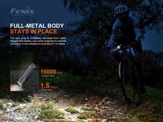 Luce ricaricabile per bicicletta Fenix BC21R V3.0