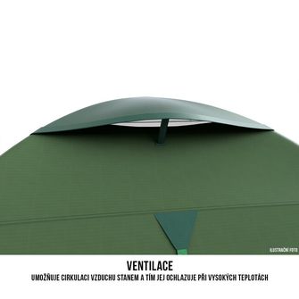 Tenda ultraleggera Husky Sawaj Triton 2, verde