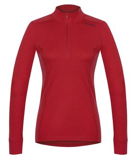 Husky Felpa merino donna Aron Zip L bordeaux