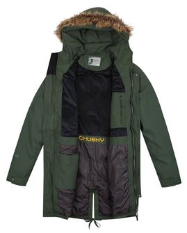 Husky Cappotto invernale da uomo Nelidas M cachi scuro