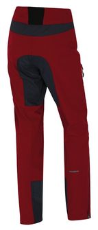 Husky Pantaloni softshell da donna Keson bordeaux