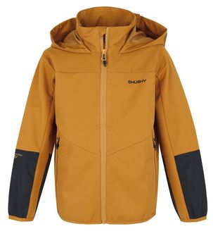 Husky Giacca softshell da bambino Sonny K senape