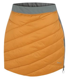 Husky Gonna invernale reversibile da donna Freez senape / grigio scuro verde