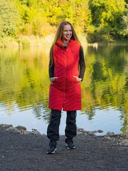 Gilet Husky donna Napi rosso