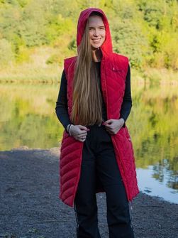 Gilet Husky donna Napi rosso