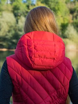 Gilet Husky donna Napi rosso