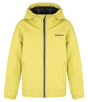 Giacca softshell Husky Kids Simbo K verde lime