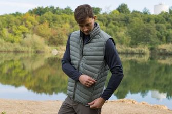 Husky Gilet da uomo in piuma Dresles M dk. grigio verde