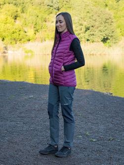 Gilet Husky donna Dresles magenta scuro