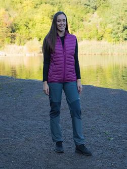 Gilet Husky donna Dresles magenta scuro