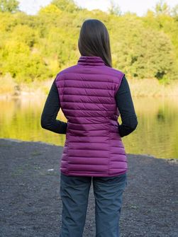 Gilet Husky donna Dresles magenta scuro