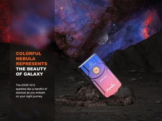 Fenix E03R V2.0 GE torcia ricaricabile - cielo