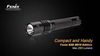 Fenix torcia LED E20 XP-E2, 265 lumen