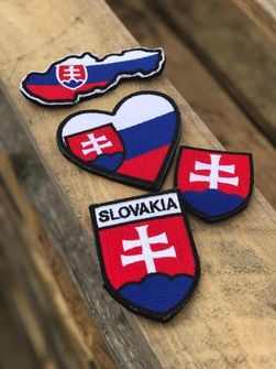 Toppa Slovacchia mappa, 9x5cm