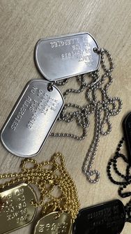 Punzonatura delle piastrine - Dog Tags