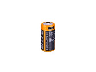 Batteria ricaricabile Fenix RCR123A 800 mAh USB-C Li-ion