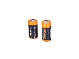 Batteria ricaricabile Fenix RCR123A 800 mAh USB-C Li-ion