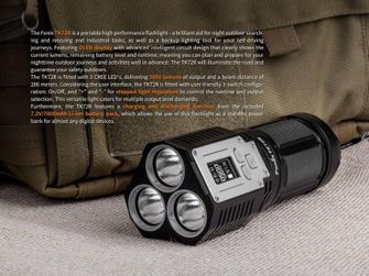 Torcia LED ricaricabile Fenix TK72R, 9000 lumen