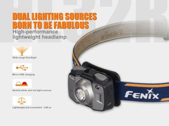 Lampada frontale ricaricabile Fenix HL32R