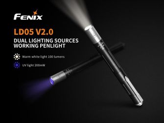 Torcia elettrica Fenix LD05 High CRI + UV