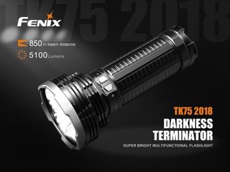 Torcia Fenix TK75 4xCree XHP35 HI, 5100 lumen