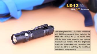 Fenix LD12 (320 lumen)