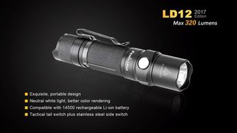 Fenix LD12 (320 lumen)