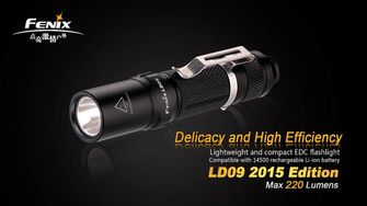 Torcia tascabile Fenix LD09 (220 lumen)