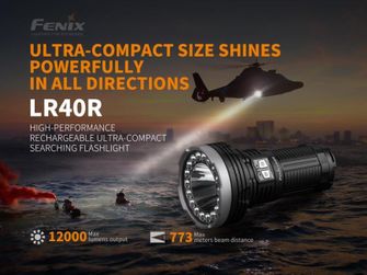 Torcia elettrica potente Fenix LR40R