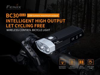 Fenix Luce ricaricabile per bicicletta Fenix BC30 V2.0