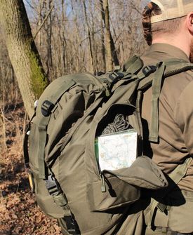 Zaino militare Mil-tec Ranger, nero 75l